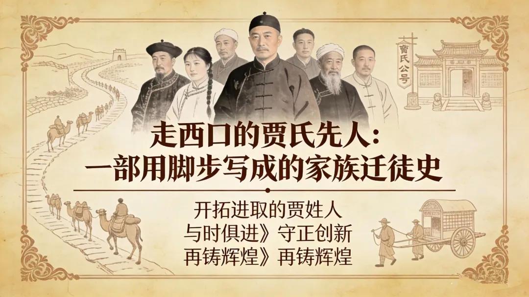 走西口的贾氏先人：一部用脚步写成的家族迁徙史
